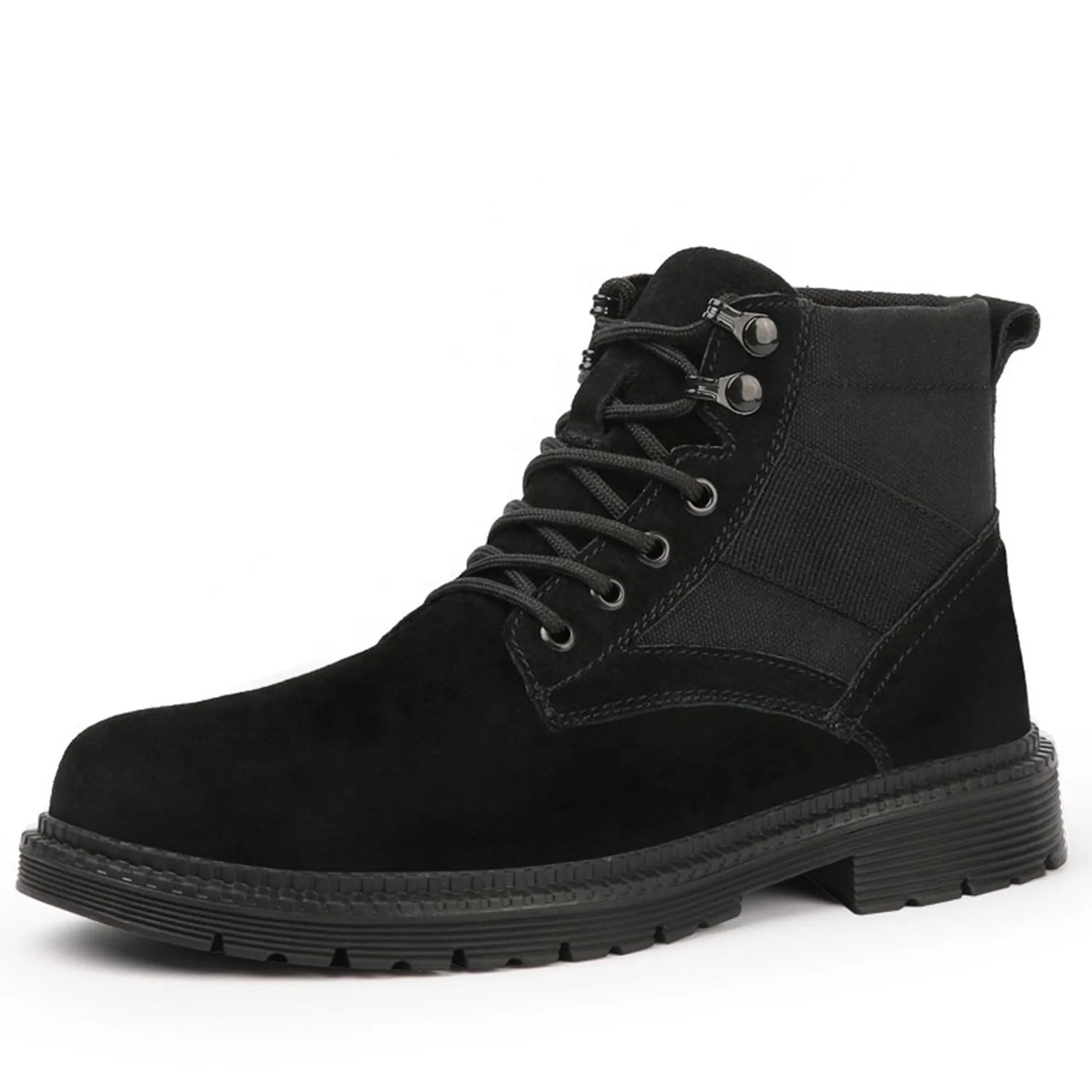 ShieldTread UrbanGuard™ Nomad – Suede Leather Steel Toe Safety Boots - Shield Tread