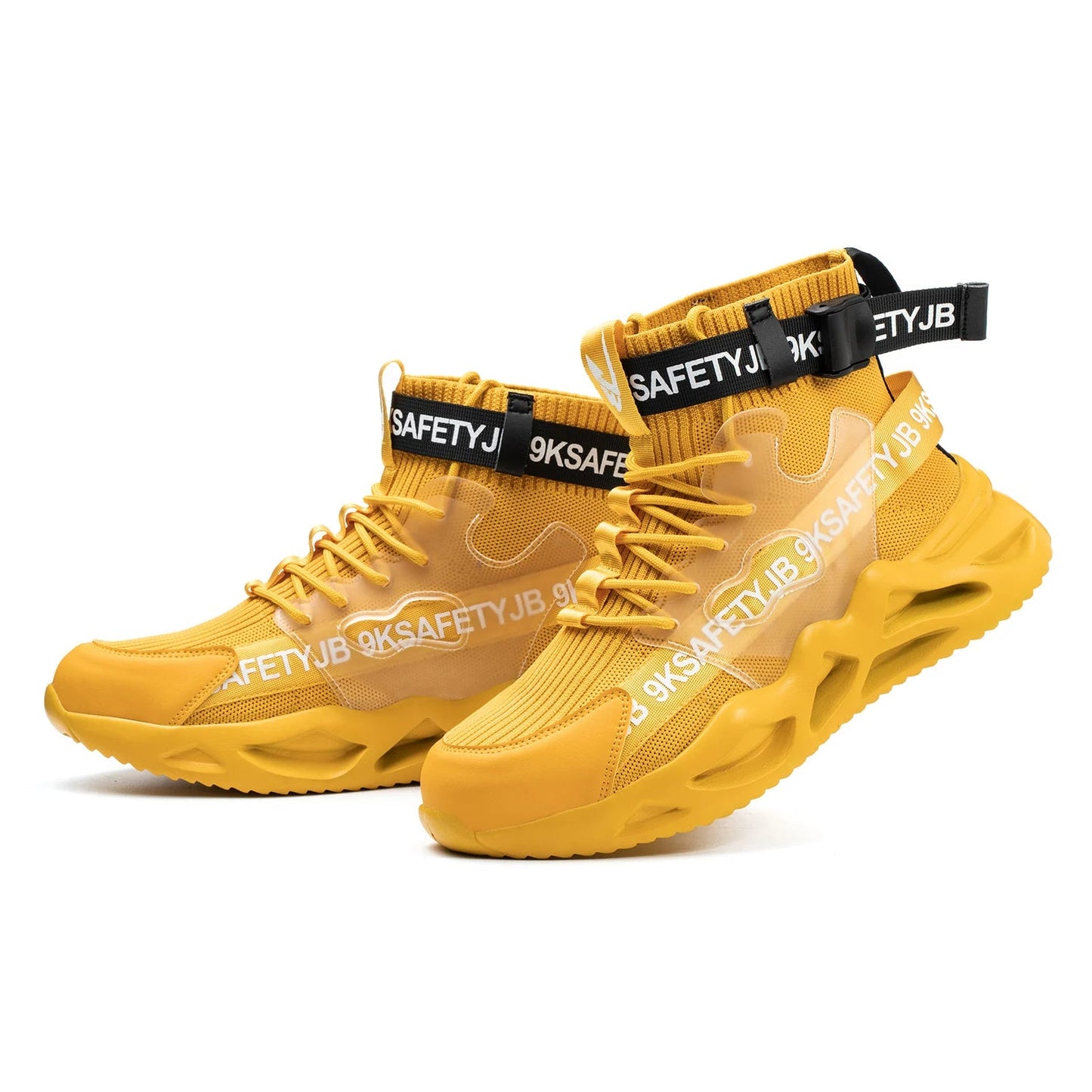 Waterproof Women Construction Funky High Cut Long Safety Men Work Steel Toe Working Industrial Fly Knit Sale Safety Boot for Men Shield Tread