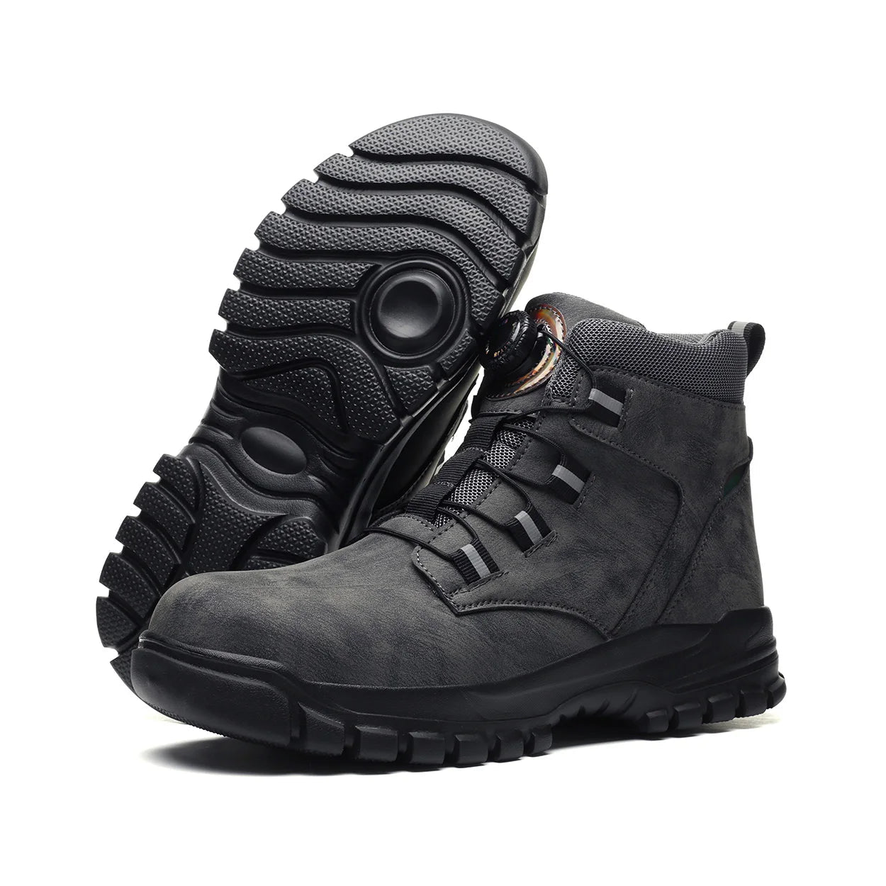 Shieldtread ProForgeX™ Rapid-Lace: Advanced Dial Lacing Work Boots - Shield Tread