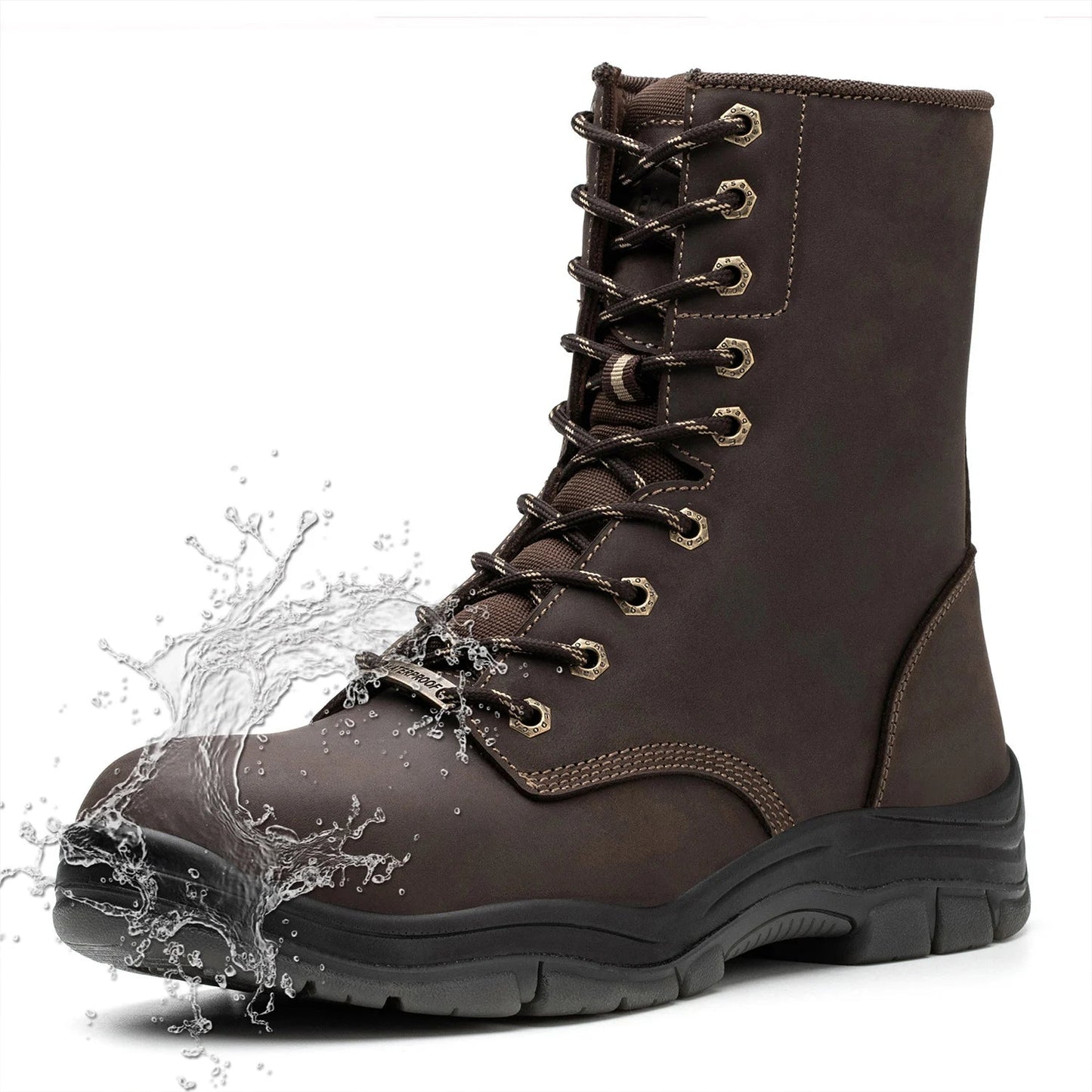 Shieldtread ProForgeX™: Elite Tactical Steel Toe Boots - Shield Tread