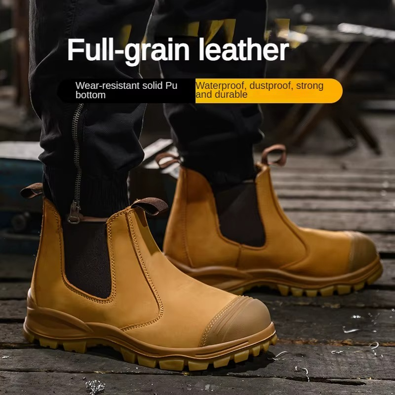ShieldTread ProForge™ Ironclad: The Ultimate Waterproof Slip On Boots - Shield Tread