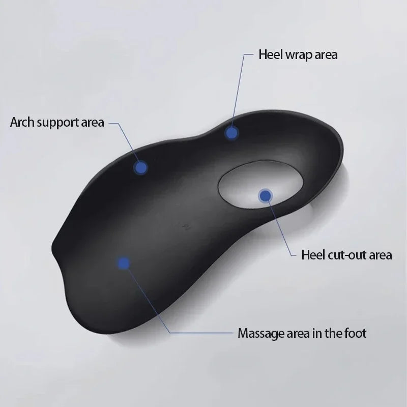 Orthopedic Insoles Orthotics Flat Foot Health Sole Pads for Shoes Insert Arch Support Pad for Feet Care Insole Unisex 1 Pair New Shield Tread