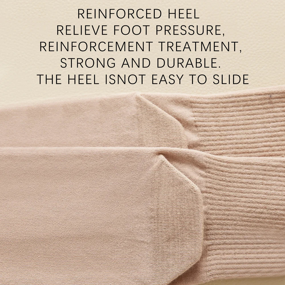 Hot Sale Men's Cotton Toe Socks Moisture-Wicking Odor Control Seamless Toe Design Long Crew Socks for Sports Daily Wear Shield Tread