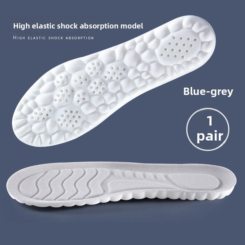 Comfortable Breathable Shock Absorption Shoe Insoles Shield Tread