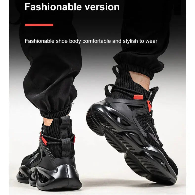 ShieldTread FlexiGuard™ Flux Apex: The Future of Work Boots for Men - Shield Tread