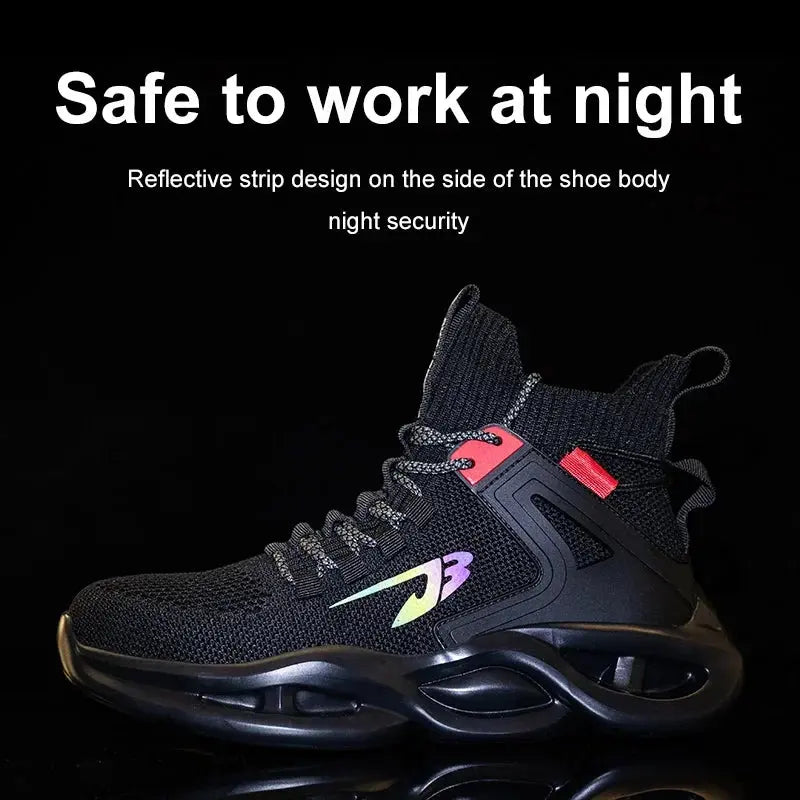 ShieldTread FlexiGuard™ Flux Apex: The Future of Work Boots for Men - Shield Tread