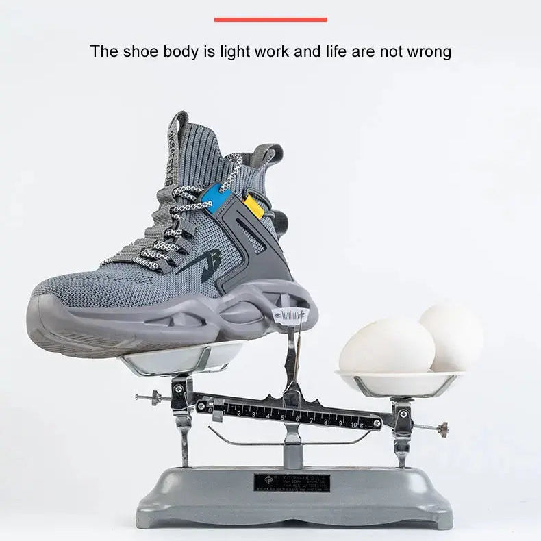 ShieldTread FlexiGuard™ Flux Apex: The Future of Work Boots for Men - Shield Tread