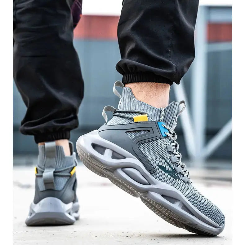 ShieldTread FlexiGuard™ Flux Apex: The Future of Work Boots for Men - Shield Tread