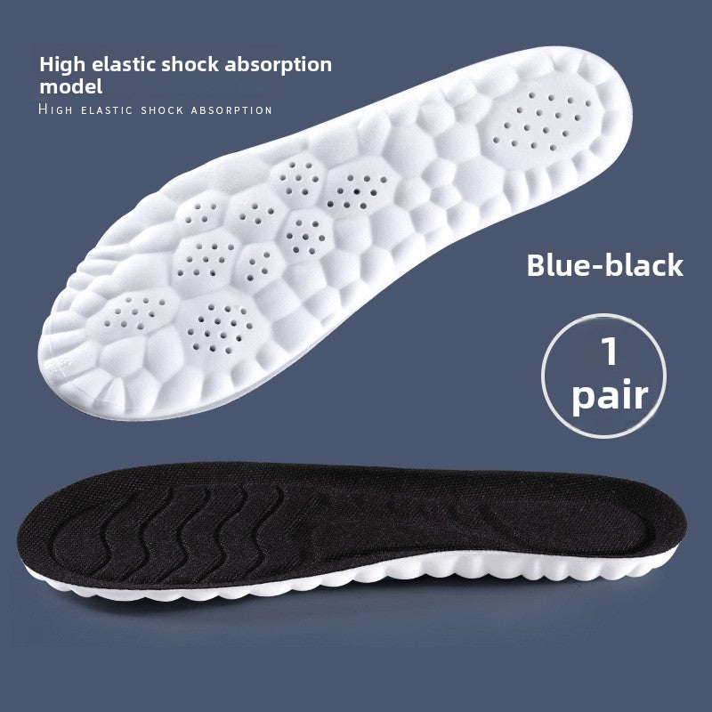 Comfortable Breathable Shock Absorption Shoe Insoles Shield Tread