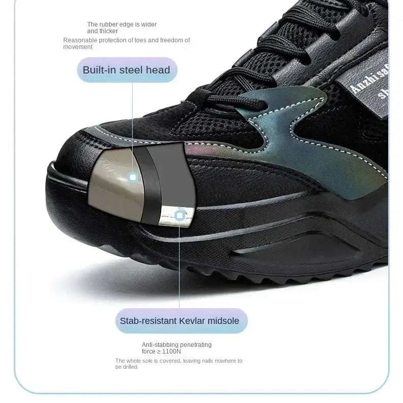 Shieldtread The Ultimate Women's Steel Toe Sneakers | Camo Street Style Fashion Work Shoes - Shield Tread