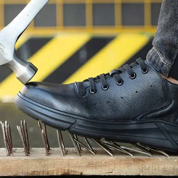 ShieldTread UrbanGuard™ Classic: The Ultimate Slip Resistant Work Shoes - Shield Tread