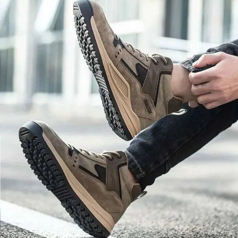 Shieldtread Men’s FlexiGuard™ Core: The Ultimate Steel Toe Work Shoes - Shield Tread