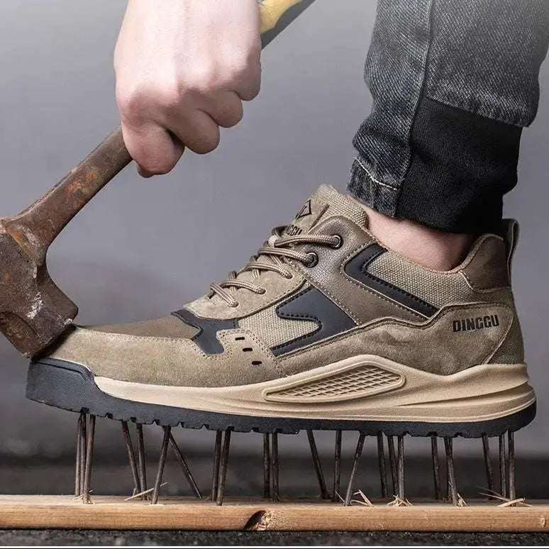 Shieldtread Men’s FlexiGuard™ Core: The Ultimate Steel Toe Work Shoes - Shield Tread