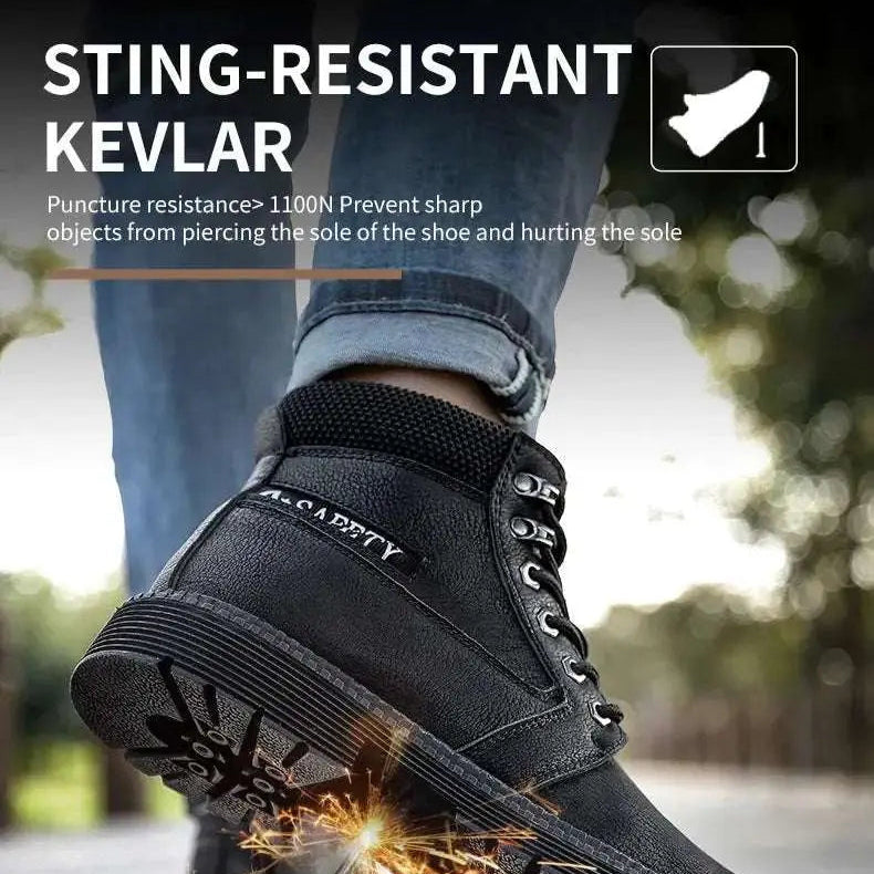 Shieldtread ProForge™ Ironclad: The Ultimate Steel Toe Boots for Men - Shield Tread