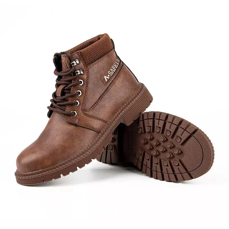 Shieldtread ProForge™ Ironclad: The Ultimate Steel Toe Boots for Men - Shield Tread