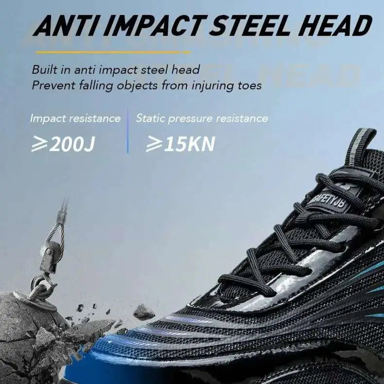 Shieldtread FlexiGuard Unite: The Ultimate Unisex Steel Toe Work Sneakers - Shield Tread