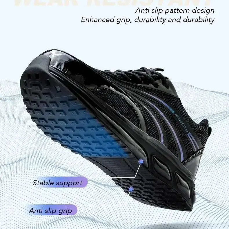Shieldtread FlexiGuard Unite: The Ultimate Unisex Steel Toe Work Sneakers - Shield Tread