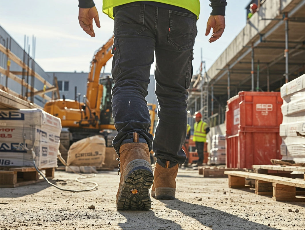 Lightweight safety shoes with ASTM certification for industrial use