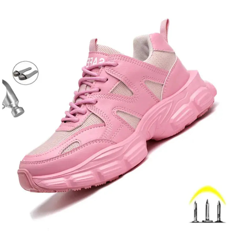 ShieldTread FlexiGuard™ Nova: The Ultimate Womens Safety Shoes - Shield Tread