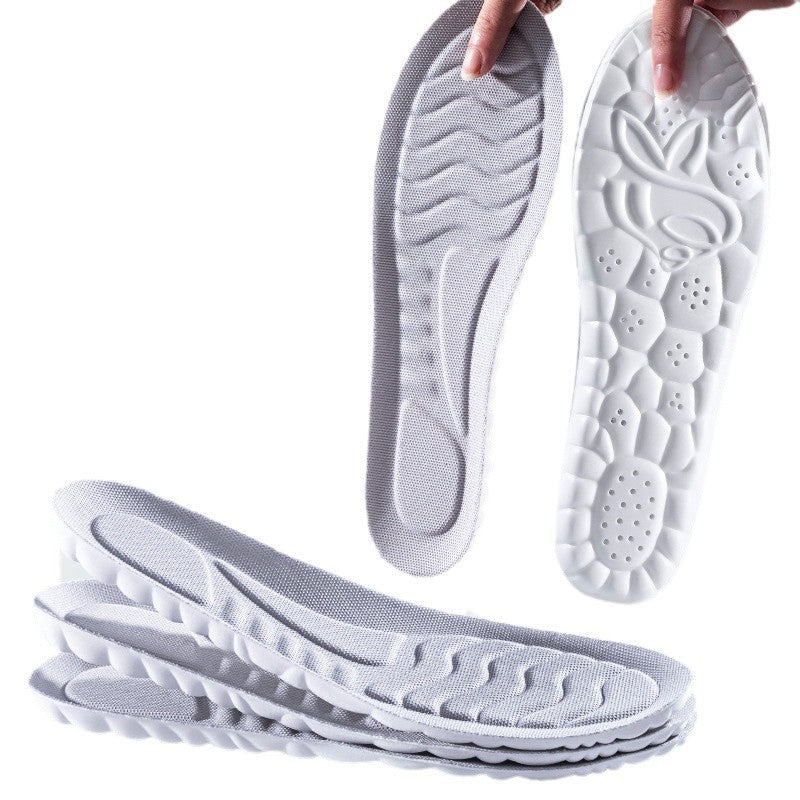 Comfortable Breathable Shock Absorption Shoe Insoles Shield Tread