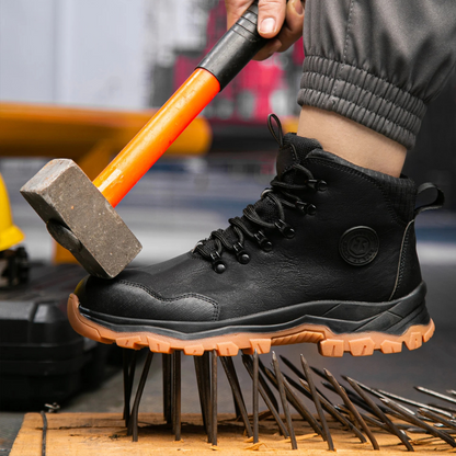 ShieldTread Proforge The Ultimate Men's Waterproof Steel Toe Boots - Shield Tread