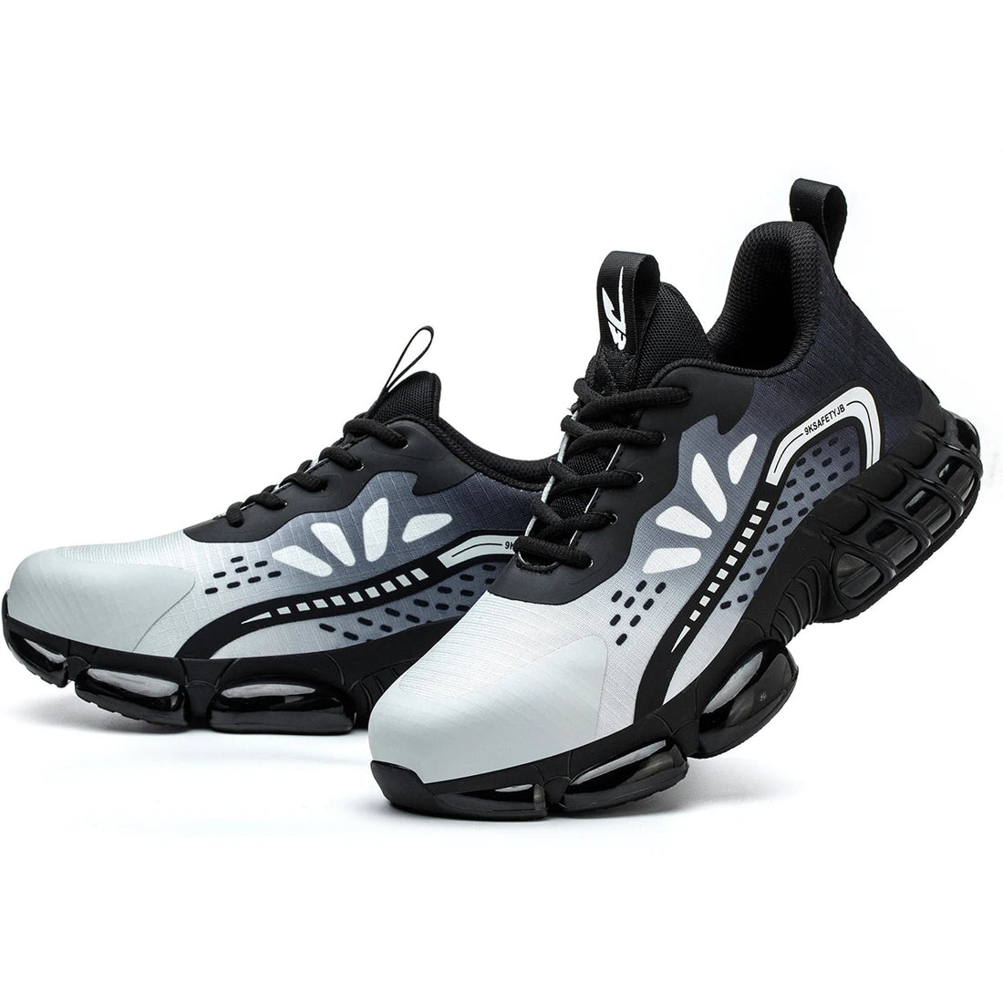 Lace up Eva Mens Fire Proof Working Rubber Outdoor Waterproof Hiking Winter Construction Safety Shoes Men Work Boots Shield Tread