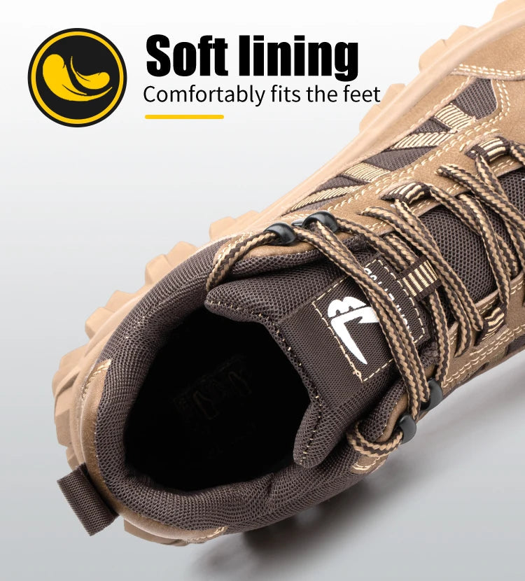 Indestructible Steel Toe Work Sneakers: Puncture-Proof, Safe Shield Tread