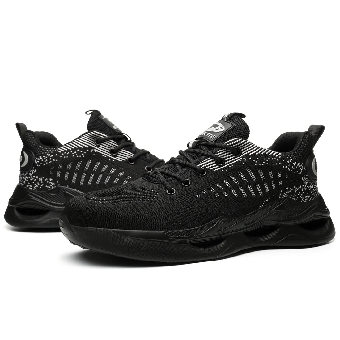 Good Quality Anti-Puncture Breathable Mesh Upper Lightweight PU Sole Safety Shoes for Men Shock Resistance Summer Winter Hiking Shield Tread