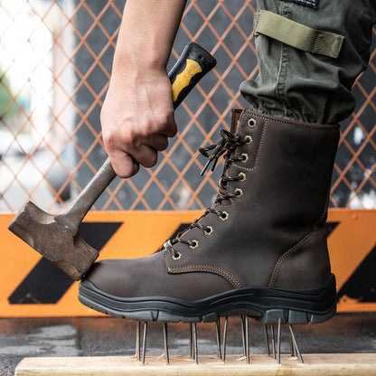 Shieldtread ProForgeX™: Elite Tactical Steel Toe Boots - Shield Tread