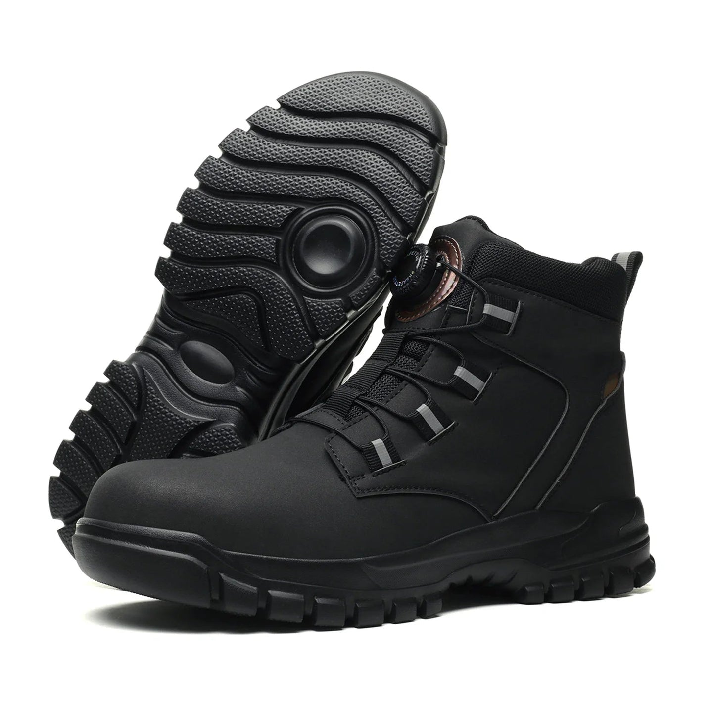 Shieldtread ProForgeX™ Rapid-Lace: Advanced Dial Lacing Work Boots - Shield Tread