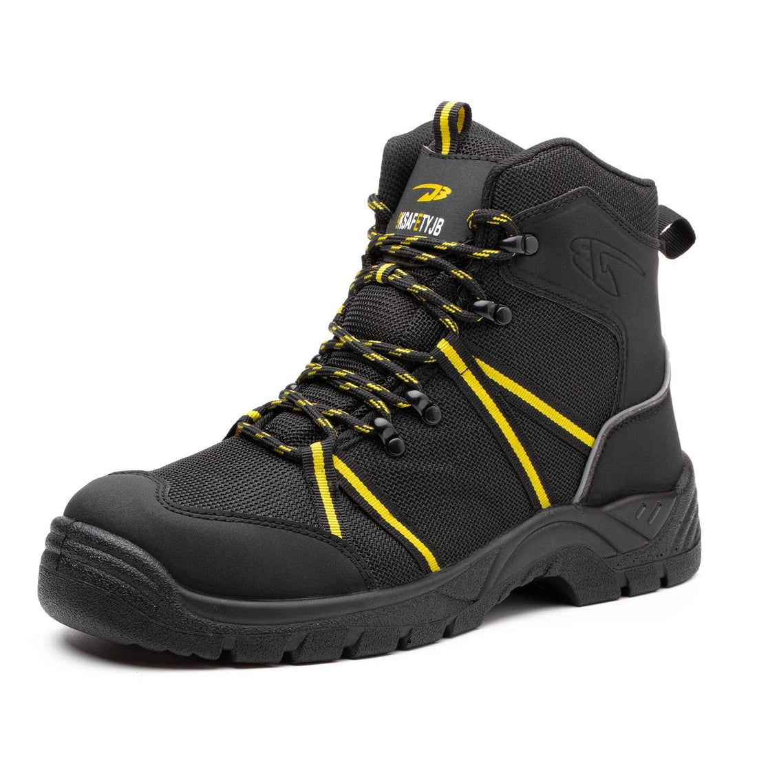 Men's High Cut Long Luxury Working Industrial Safety Boots Total Dark Brown Oil-Resistant Construction Steel Toe Winter Sale Shield Tread