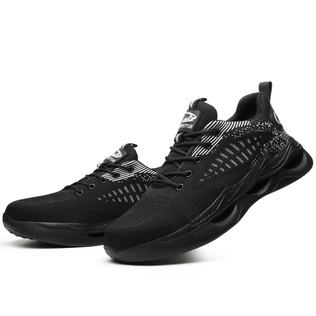 Good Quality Anti-Puncture Breathable Mesh Upper Lightweight PU Sole Safety Shoes for Men Shock Resistance Summer Winter Hiking Shield Tread