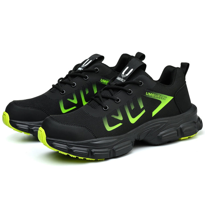 New Arrivals Orange Light Weight Steel Toe Brand MD Sole Fashion Sport Comfortable Breathable Work Safety Shoes for Men Shield Tread