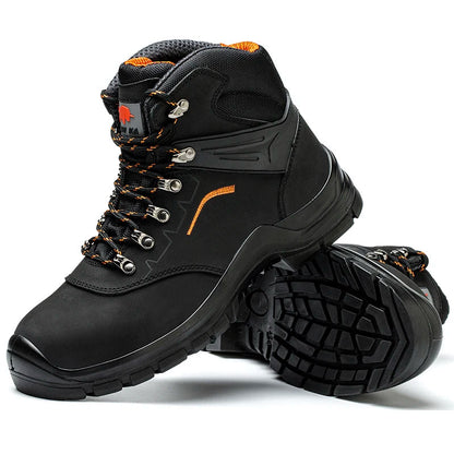 ShieldTread ProForge™ Sentinel 2: The Ultimate Waterproof Leather Work Boots - Shield Tread