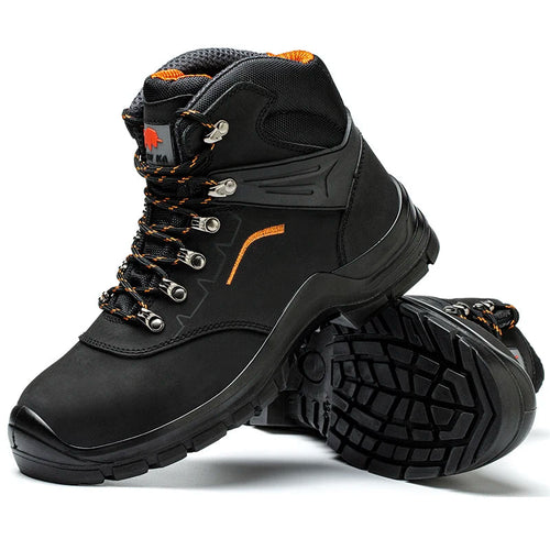ShieldTread ProForge™ Sentinel 2: The Ultimate Waterproof Leather Work Boots - Shield Tread