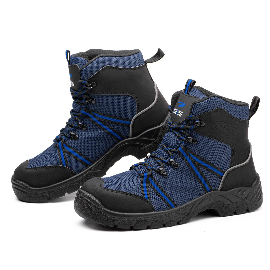 Men's High Cut Long Luxury Working Industrial Safety Boots Total Dark Brown Oil-Resistant Construction Steel Toe Winter Sale Shield Tread