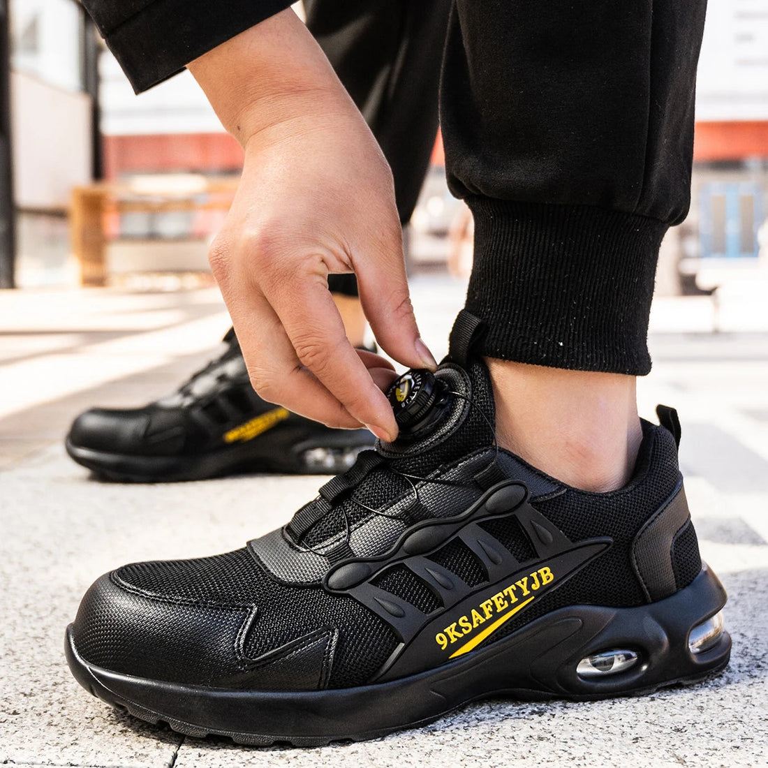 Quick Lacing S1 Lev Fashion Light Weight Women Work Sports Industrial Brand Price Steel Toe Retail Safety Shoes for Men Shield Tread