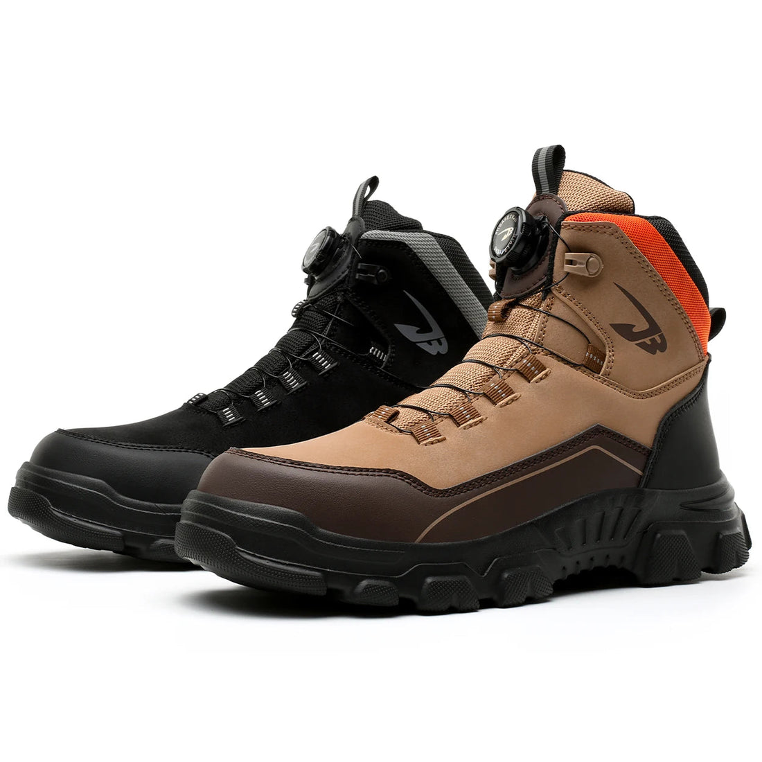 In Stock New Style Quick Lacing Steel Toe Safety Shoes Summer Breathable Anti-Blocking Anti-Smashing Impact Resistance Boots Shield Tread