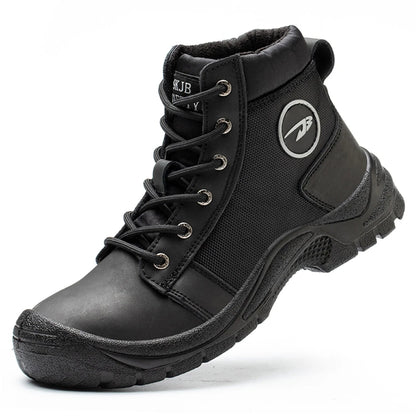 ShieldTread Men’s ProForge™ Bastion: The Ultimate Industrial Safety Shoes - Shield Tread