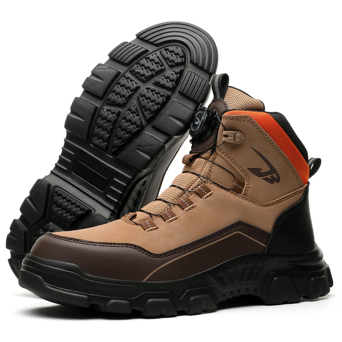In Stock New Style Quick Lacing Steel Toe Safety Shoes Summer Breathable Anti-Blocking Anti-Smashing Impact Resistance Boots Shield Tread