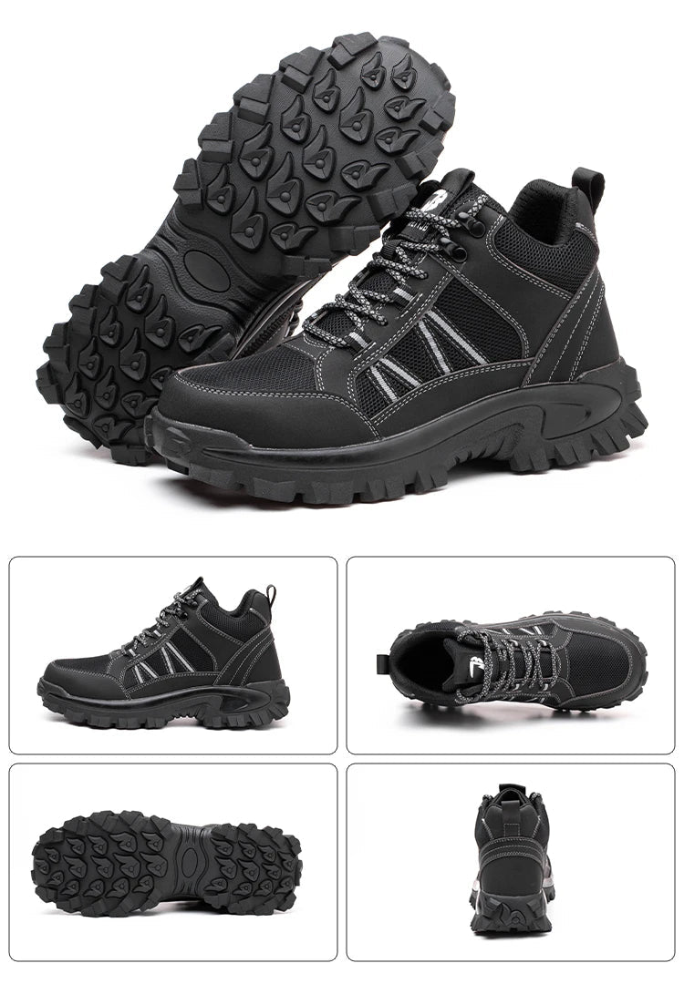 Indestructible Steel Toe Work Sneakers: Puncture-Proof, Safe Shield Tread