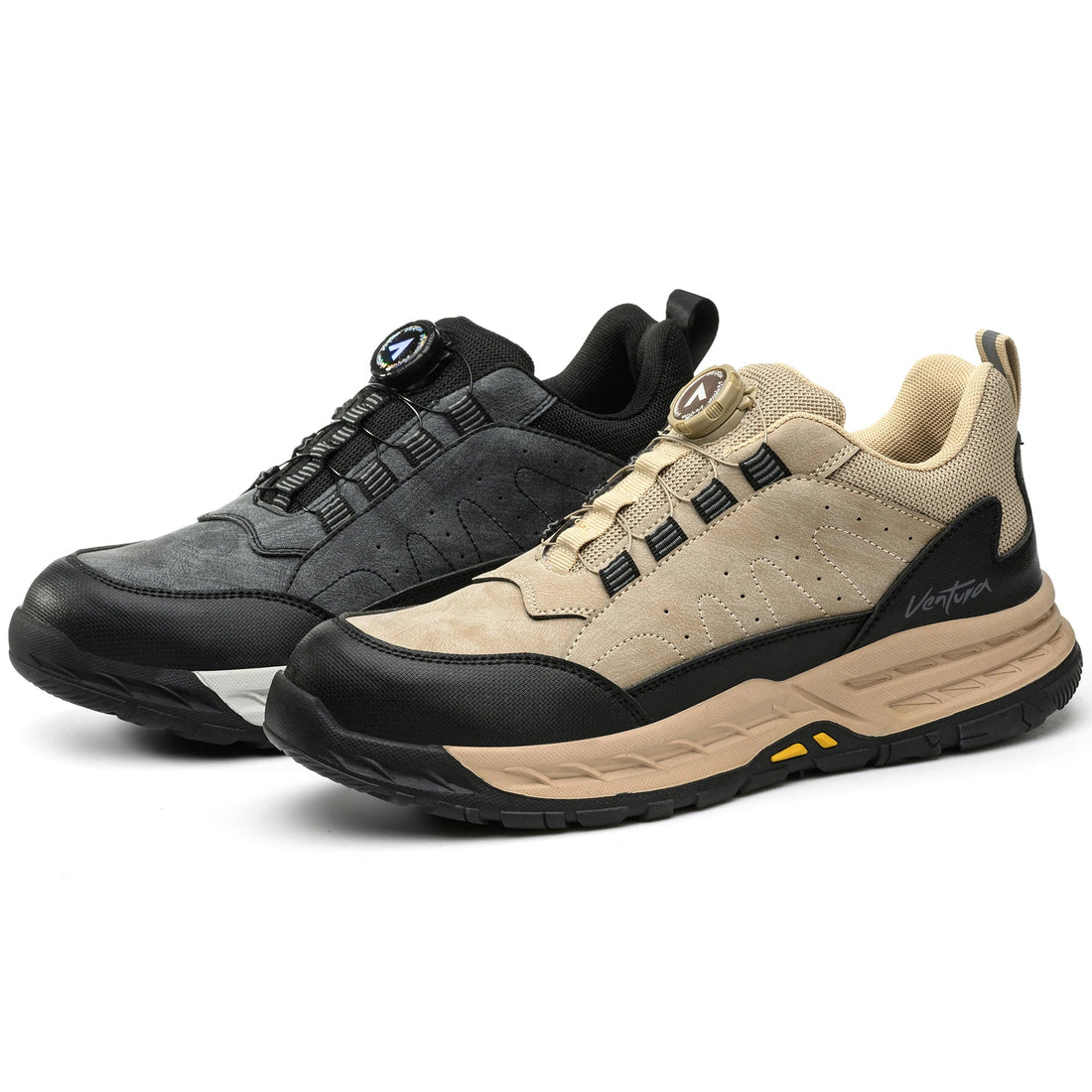 Rubber Sole Lightweight Breathable Armored Suede Hard Outdoor Men Plastic Steel Toe Work Women Specifications Safety Shoes Shield Tread