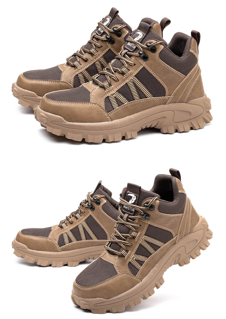 Indestructible Steel Toe Work Sneakers: Puncture-Proof, Safe Shield Tread