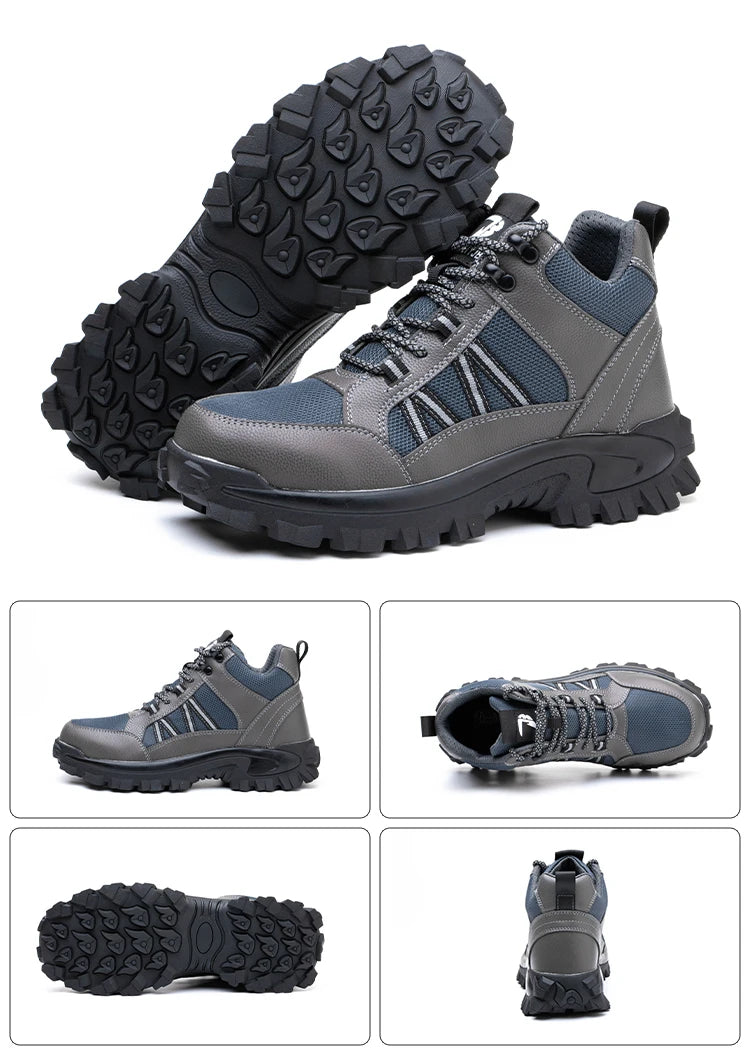 Indestructible Steel Toe Work Sneakers: Puncture-Proof, Safe Shield Tread