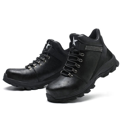 ShieldTread ProForge™ Trek: The Ultimate Waterproof Work Boots for Any Terrain - Shield Tread