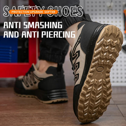 ShieldTread AeroLite™ Vector: The Ultimate Lightweight Composite Toe Shoes - Shield Tread
