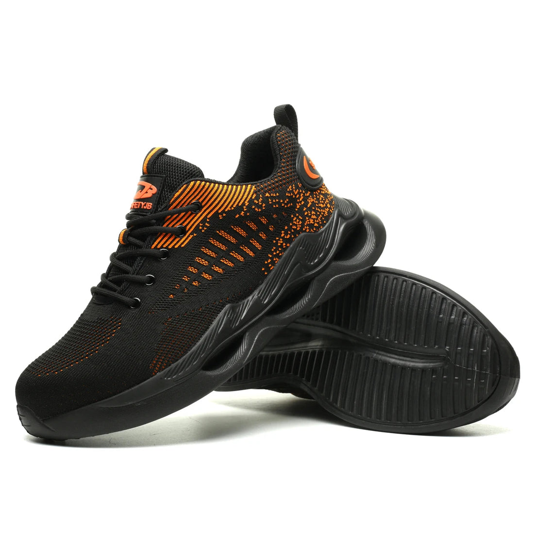 Good Quality Anti-Puncture Breathable Mesh Upper Lightweight PU Sole Safety Shoes for Men Shock Resistance Summer Winter Hiking Shield Tread