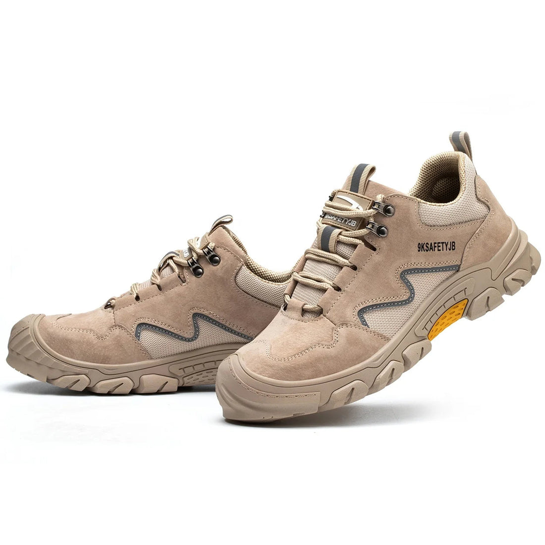 Men's Winter Welding Work Safety Boots Suede Leather Boot with Steel Toe for Factory Use Shield Tread