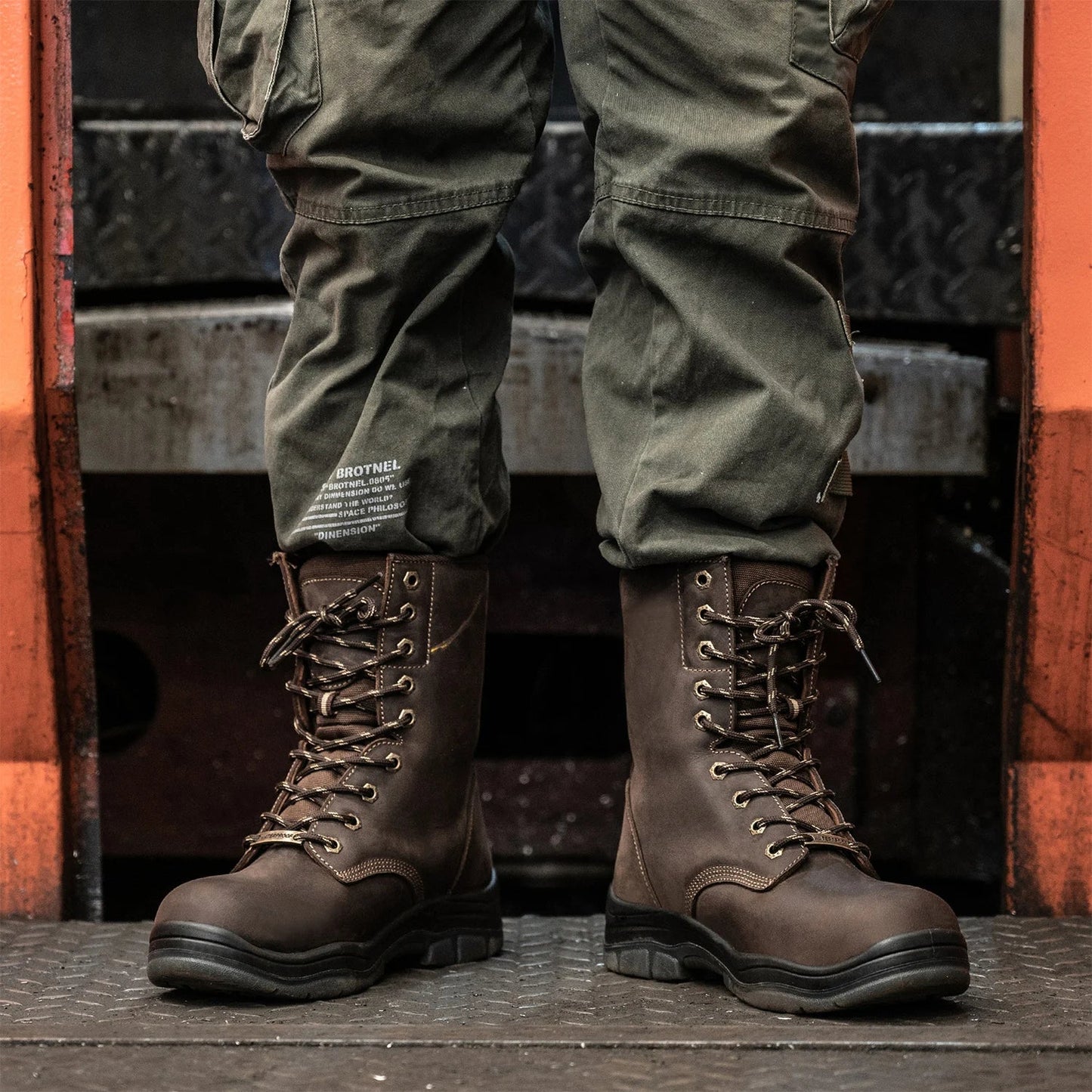 Shieldtread ProForgeX™: Elite Tactical Steel Toe Boots - Shield Tread