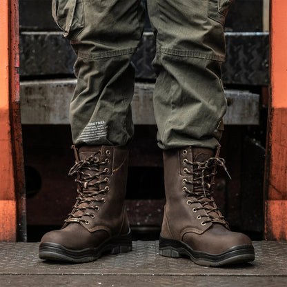 Shieldtread ProForgeX™: Elite Tactical Steel Toe Boots - Shield Tread